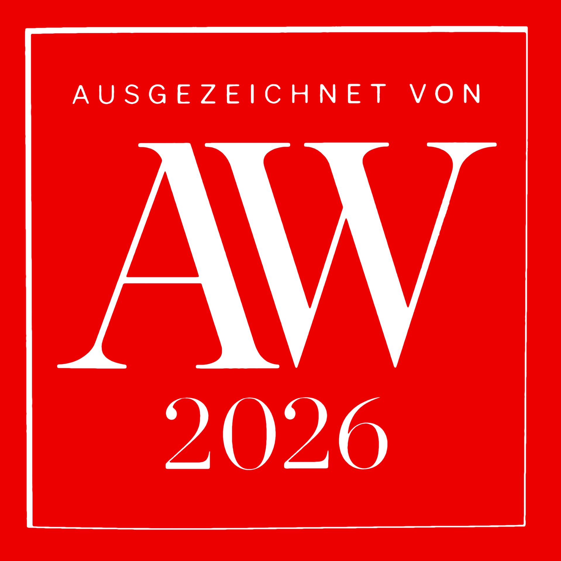 Ausgezeichnet von AW – Die besten Badstudios Deutschlands 2026